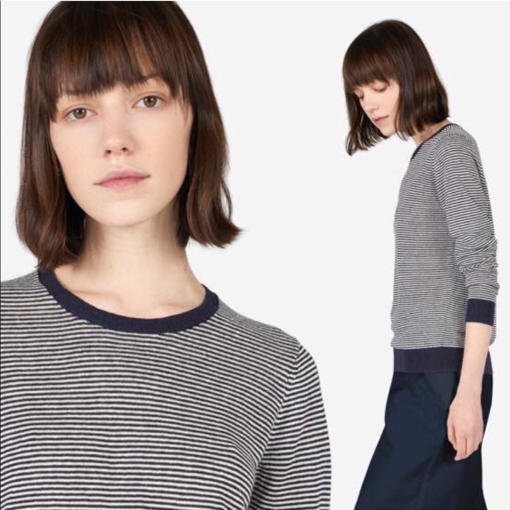 Everlane The Linen Crewneck Sweater